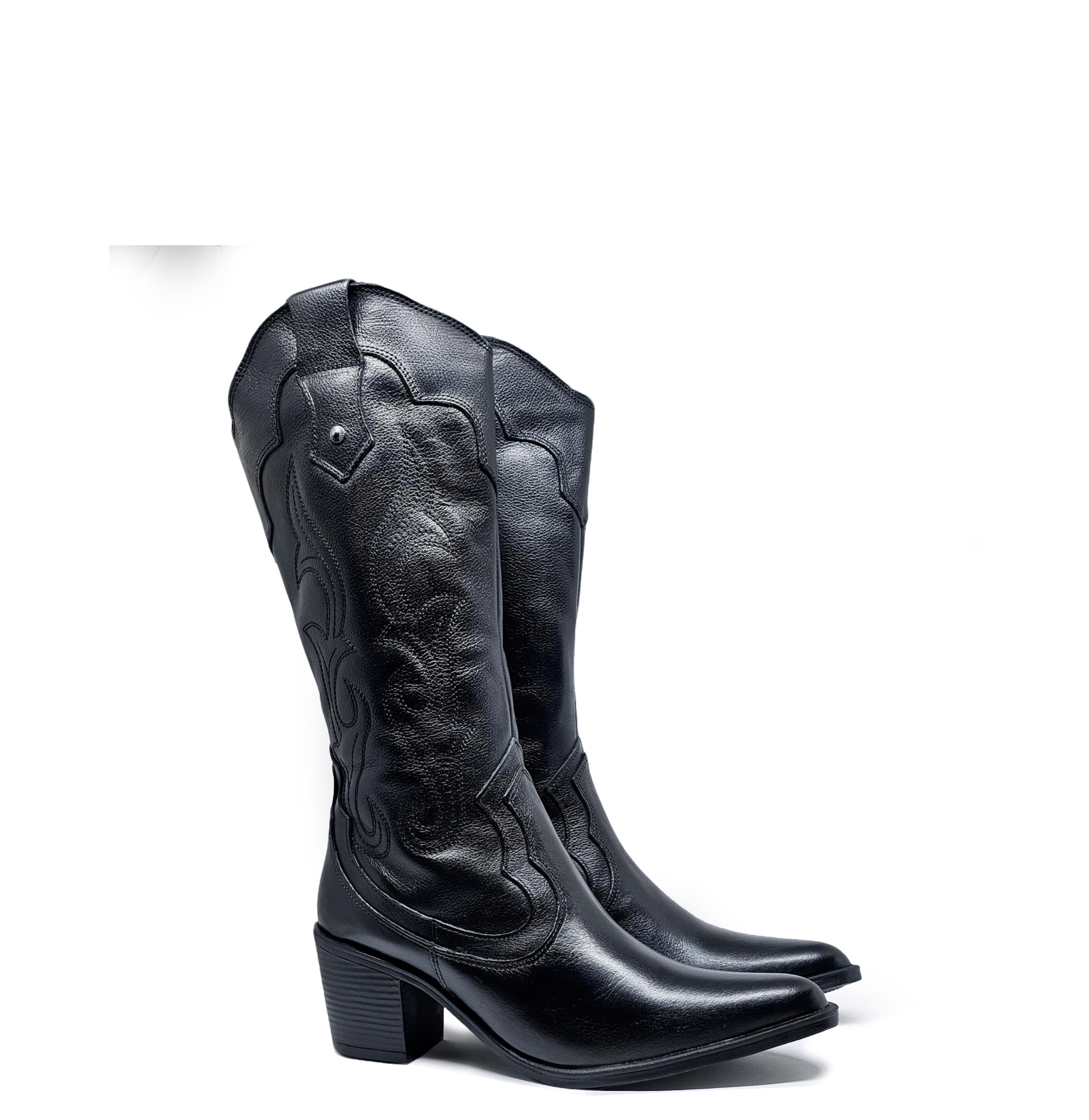 Bota cuero INDÓMITA Negro