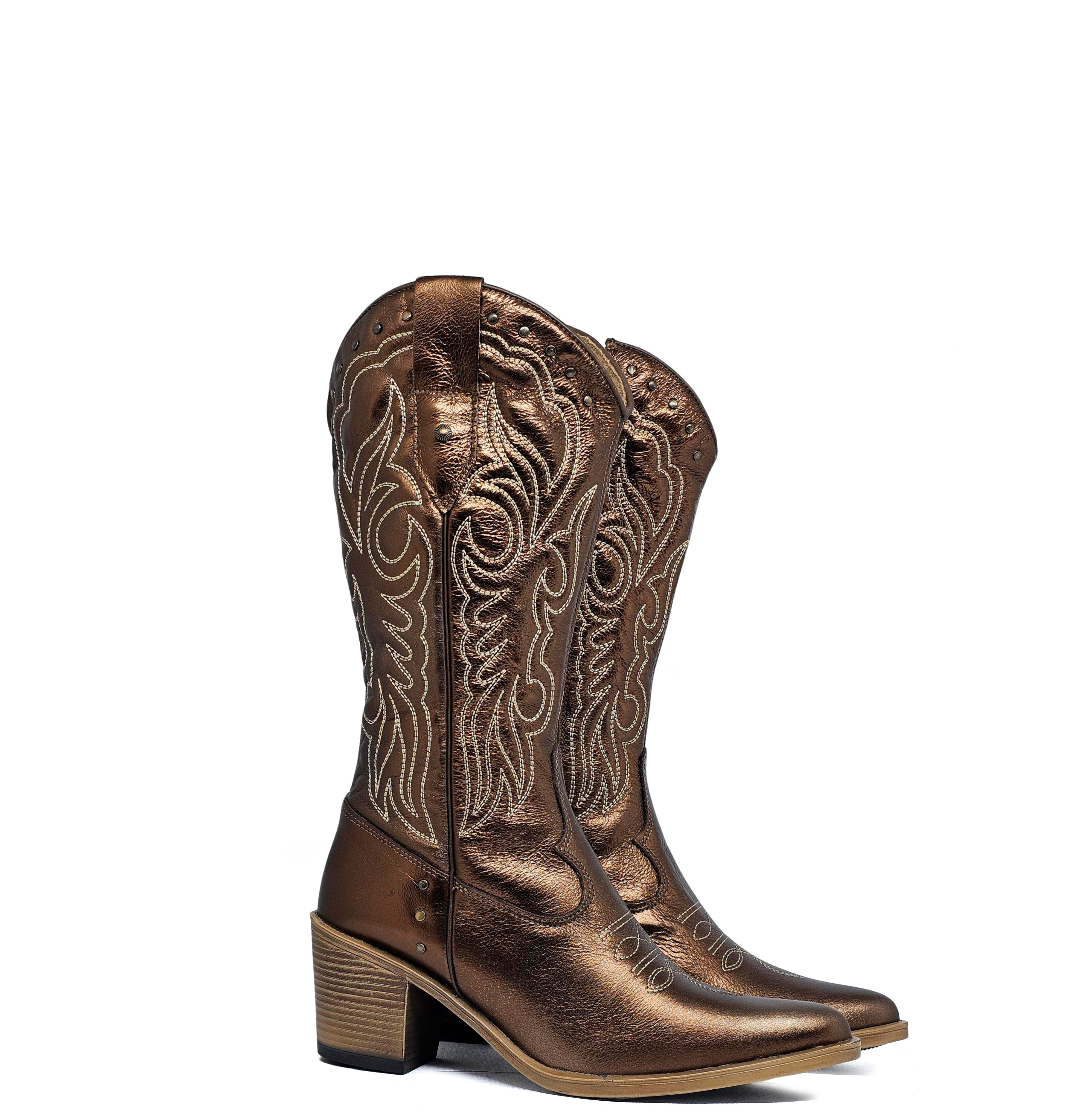 Bota cuero RAVAGE Bronze