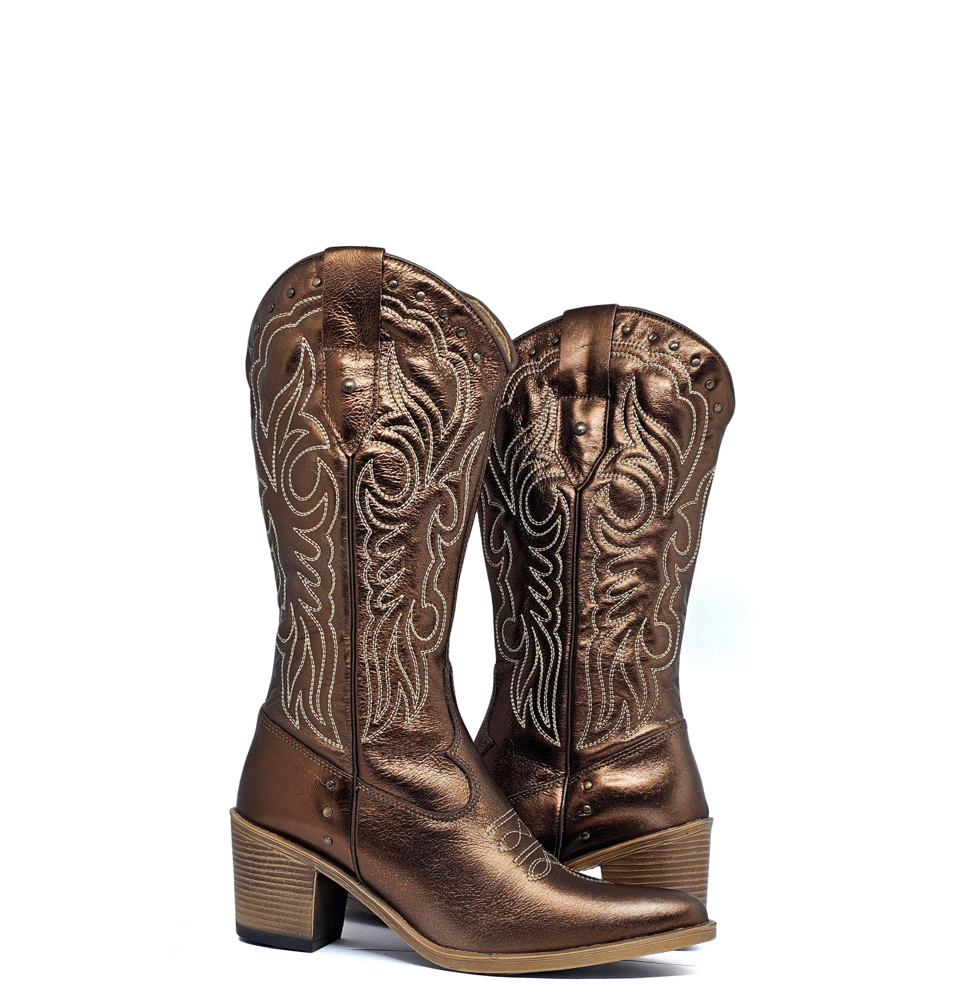 Bota cuero RAVAGE Bronze