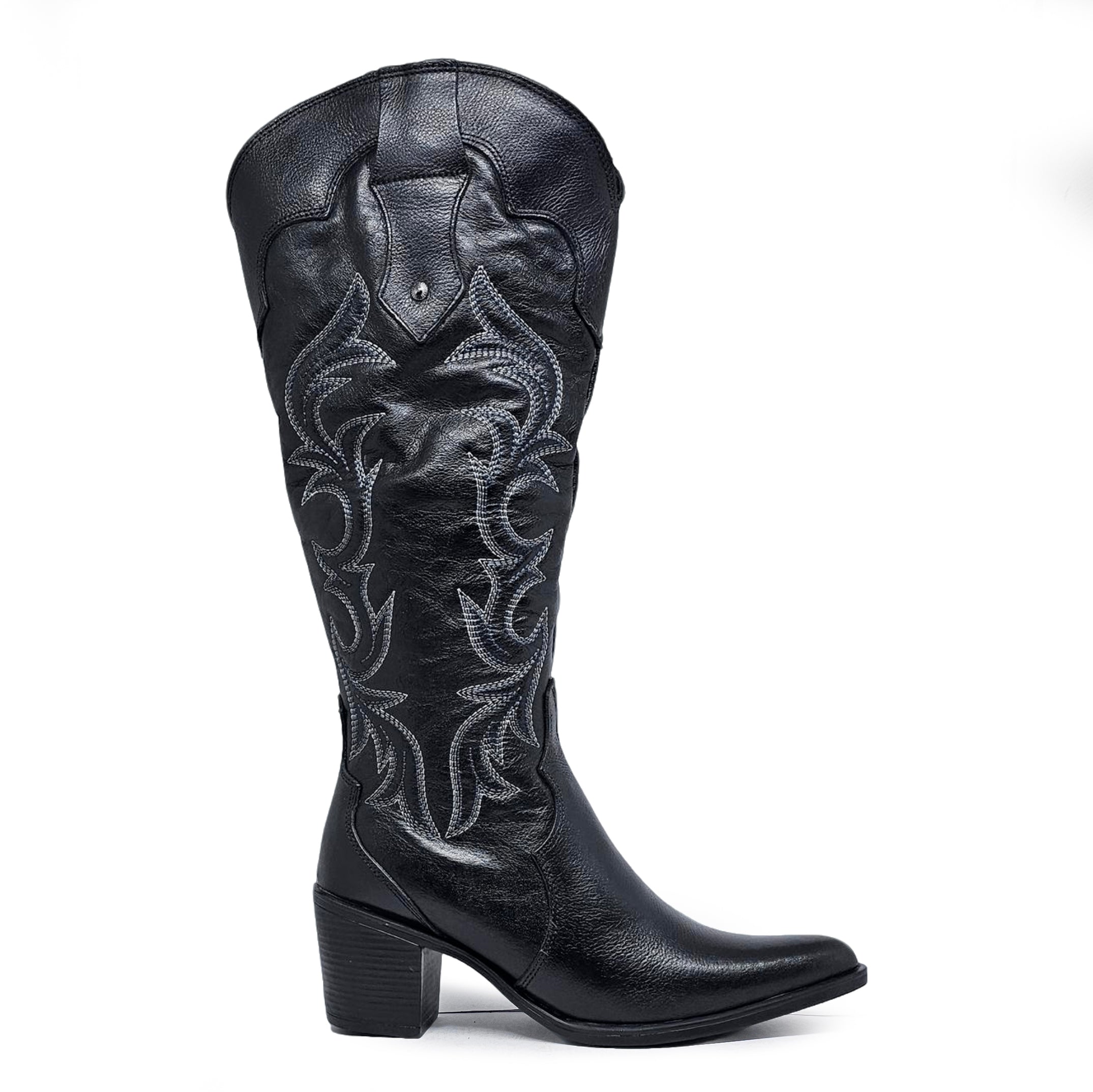 Bota cuero BLAZE Dual-wear Negro