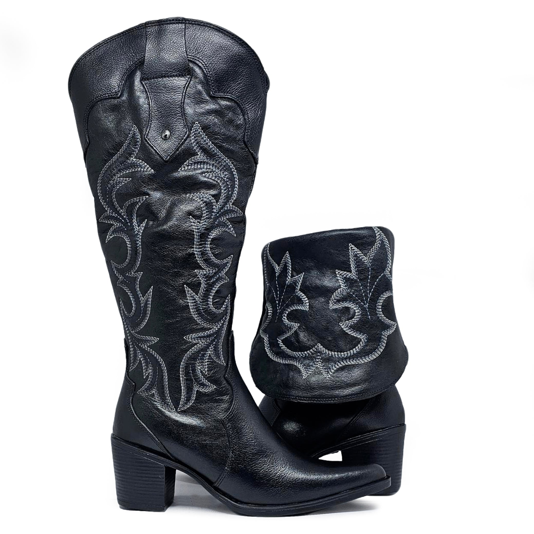 Bota cuero BLAZE Dual-wear Negro