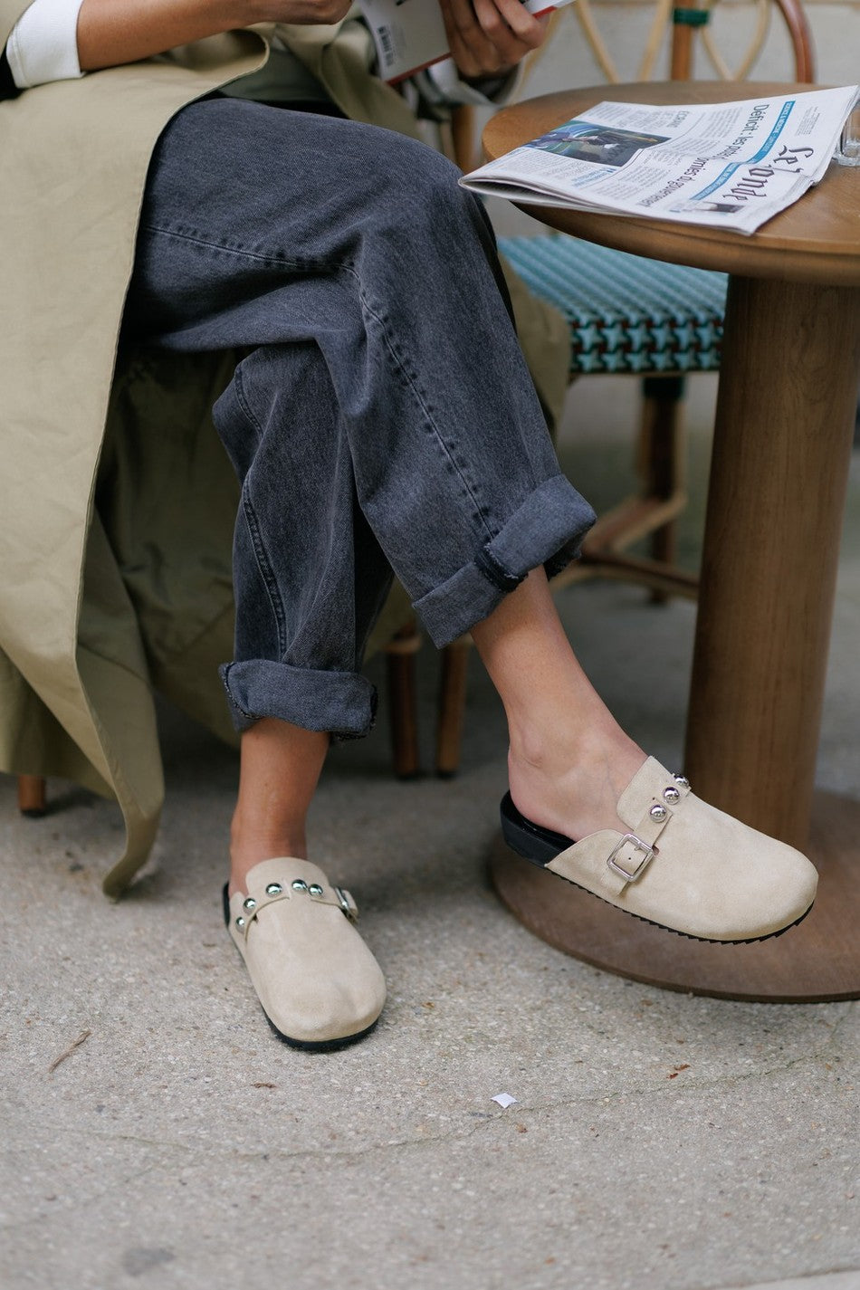 Clog ATENAS Cuero