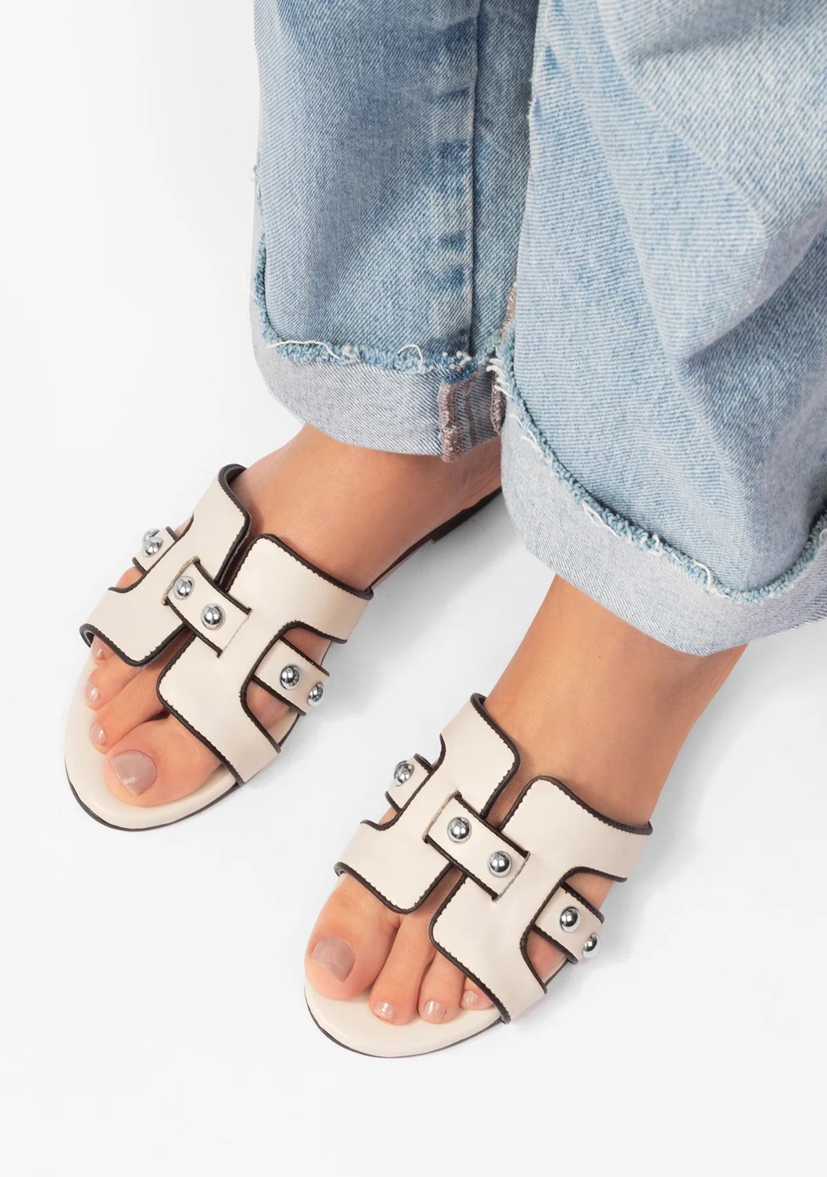 Sandalia ELENA Cuero