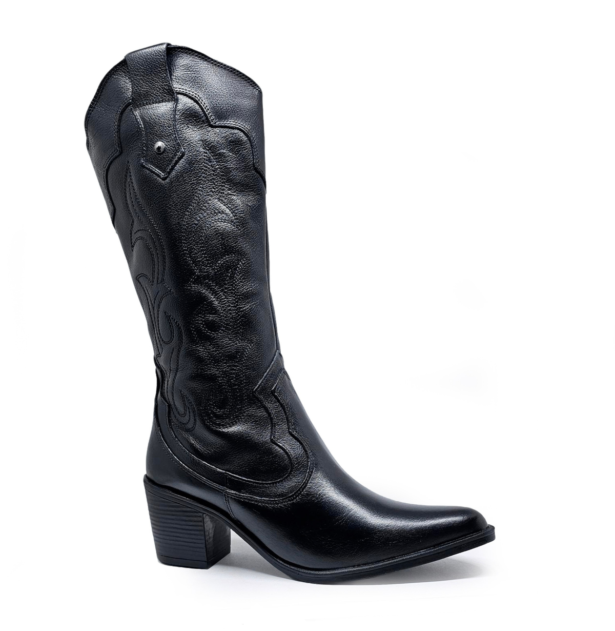Bota cuero INDÓMITA Negro