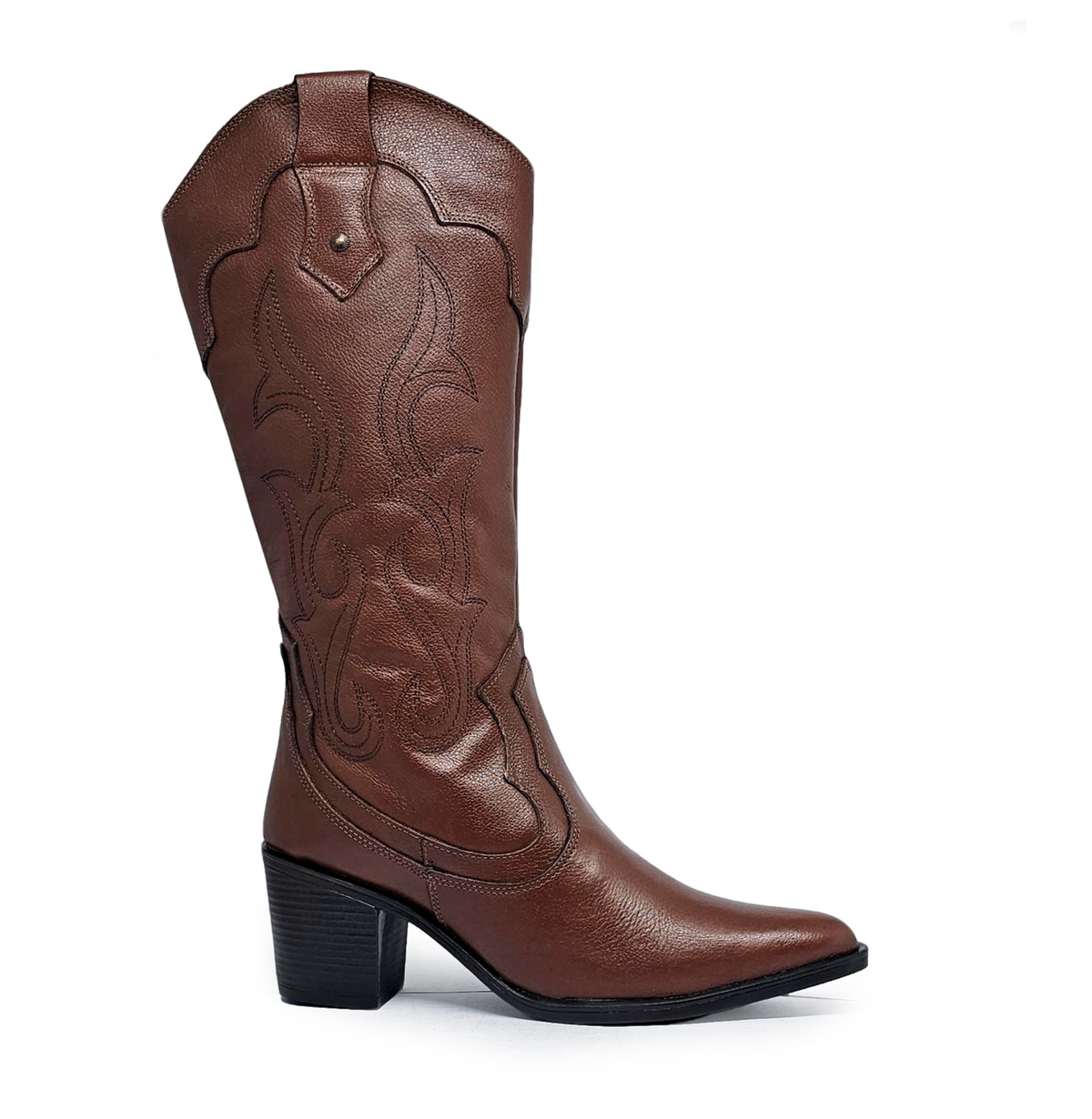 Bota cuero INDÓMITA Caoba