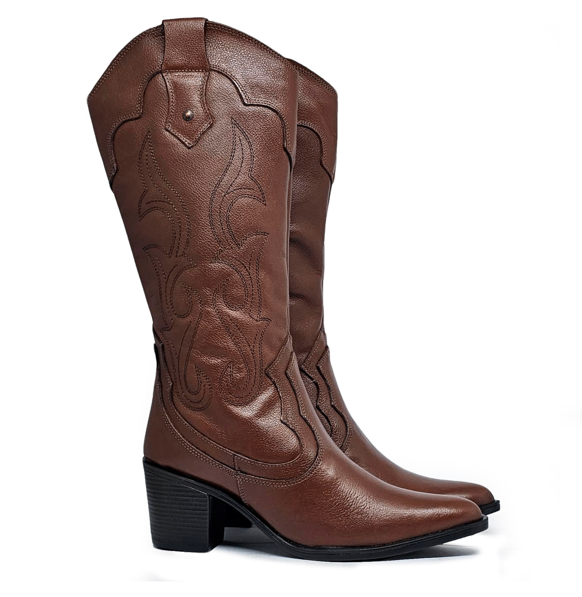 Bota cuero INDÓMITA Caoba