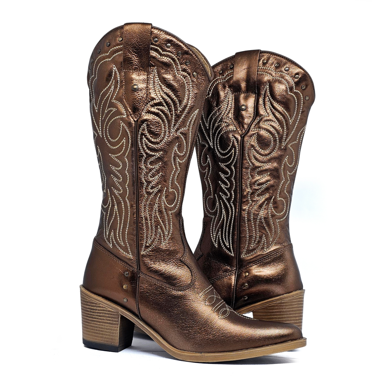 Bota cuero RAVAGE Bronze