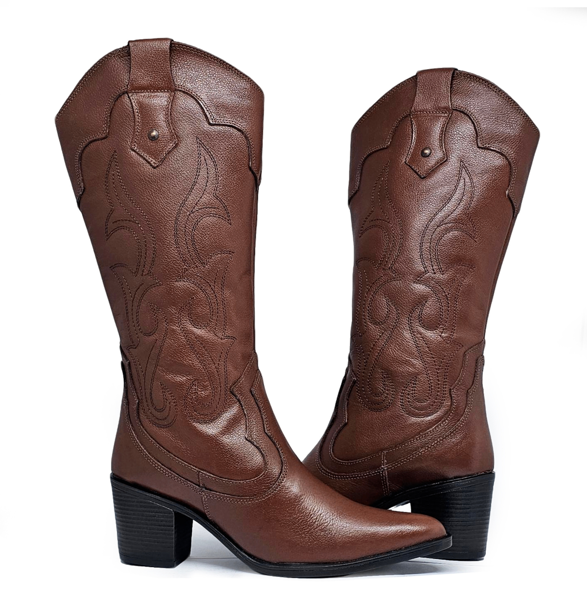 Bota cuero INDÓMITA Caoba