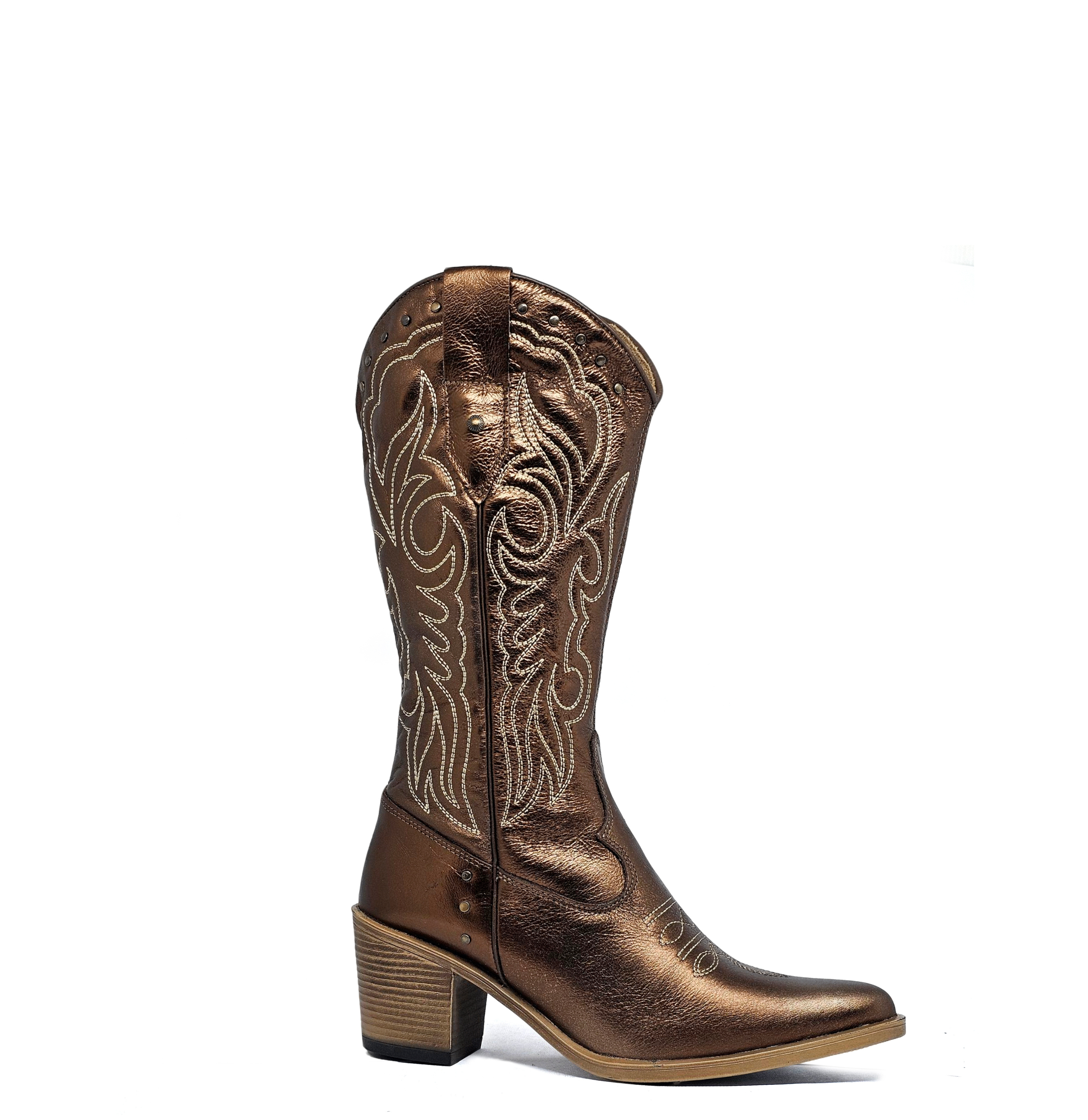 Bota cuero RAVAGE Bronze